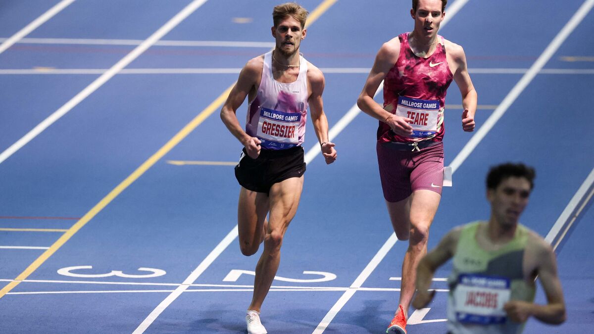 Athlétisme : Jimmy Gressier bat le record de France sur 3 000 m en salle