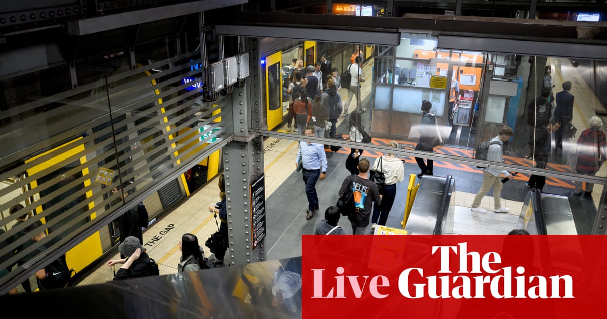 Australia news live: NSW government tells Sydney train commuters to stay home; Dutton says tariffs would damage US-Australia relationship