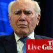 Australia news live: ‘arrogance’ cost Coalition power in 2022, Howard says; $843m remote services funding for Indigenous communities