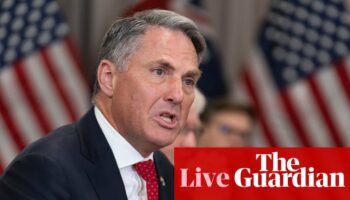 Australia politics live: Marles highlights ‘positive’ US trade talks as government builds case for tariffs exemption