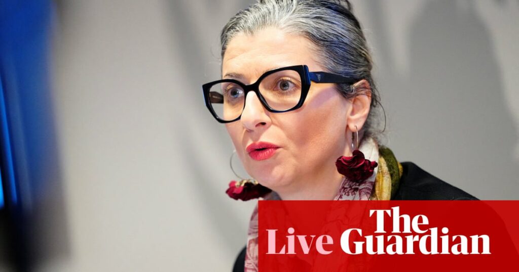 Australian politics live: ‘pathetic’ not to push back on Trump Gaza plan, Francesca Albanese says; Labor under pressure on hate crime sentencing