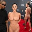 Bianca Censori sparks outrage as she goes NAKED on Grammys 2025 red carpet with covered-up Kanye West