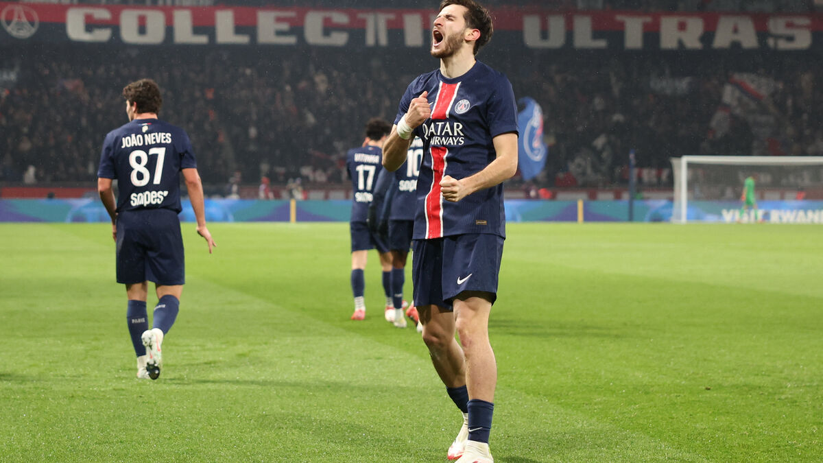 Brest-PSG : la composition probable des Parisiens avec Doué, Barcola et Kvaratskhelia