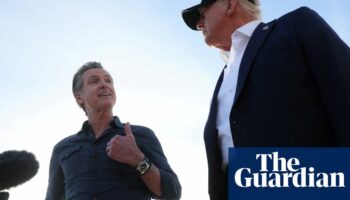 California governor meets with Trump at White House to seek wildfire aid