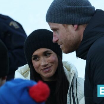 Candid moment Meghan and Harry share laugh with British family at Invictus Games