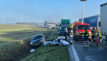 Carambolages sur la RN 20 : en Essonne, quatre blessés et 17 véhicules accidentés à cause du verglas