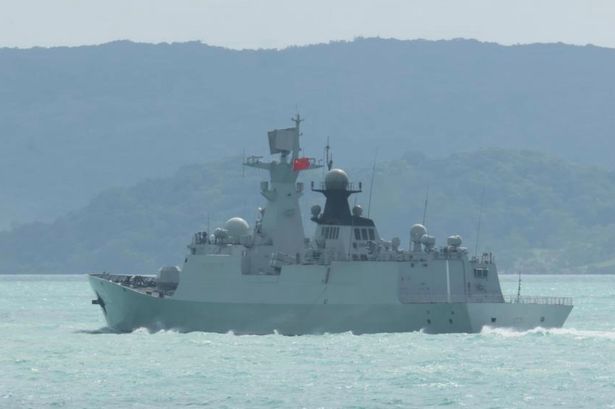 Chinese warships spotted lurking off Australian coast after fighter plane drops flares on aircraft