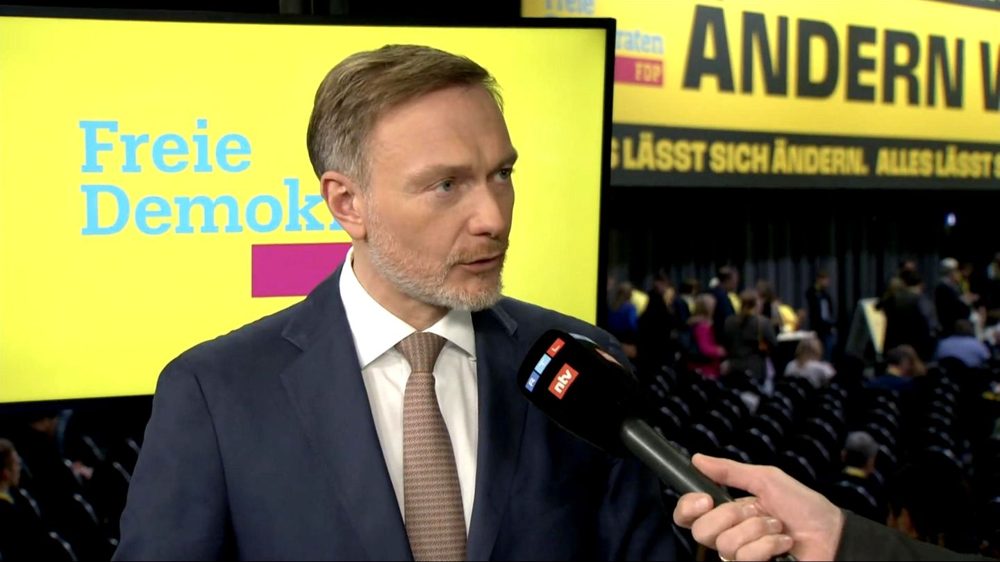 Christian Lindner im Interview: "Die Bürger haben die Chance, zwischen Lindner und Habeck auszuwählen"