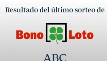 Comprobar el resultado del sorteo de Bonoloto de hoy lunes, 10 de febrero de 2025