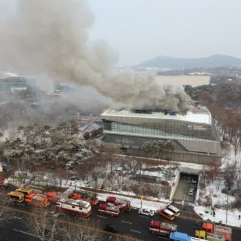 Corée du Sud: incendie spectaculaire d'un musée dans le centre de Séoul