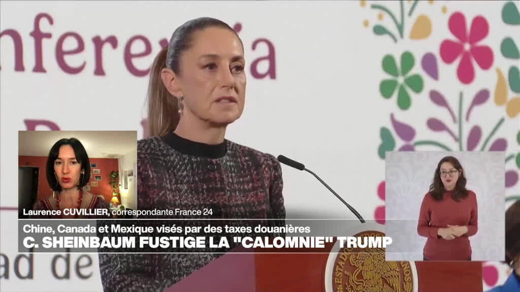 Crime organisé : la présidente mexicaine s'insurge contre la "calomnie" de Donald Trump