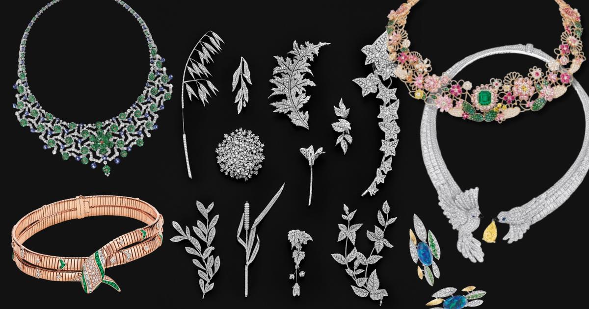 Des fleurs, des plantes et même des insectes… quand la nature inspire les plus beaux bijoux de haute joaillerie