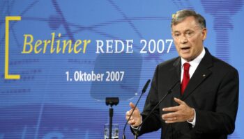 Ehemaliger Bundespräsident: Zum Tod von Horst Köhler: Seine politische Karriere in bewegten Bildern