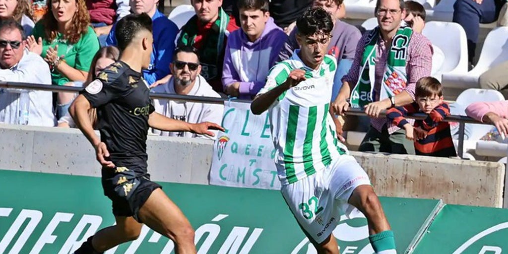 El Córdoba CF pierde a su canterano Álex López hasta final de temporada