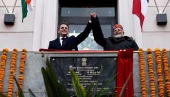 Emmanuel Macron et Narendra Modi à Marseille pour vanter le partenariat franco-indien