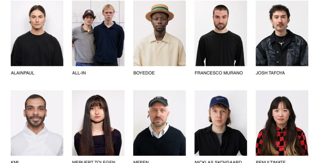 Et les nommés sont ... qui sont les 20 demi-finalistes du prix LVMH 2025?