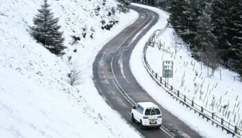 Exact date weather maps forecast nine-inch snowstorm to hit almost entire country