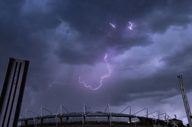 Four footballers killed by lightning strike as they sheltered under a tree