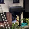 Four rescued from Dungannon house fire