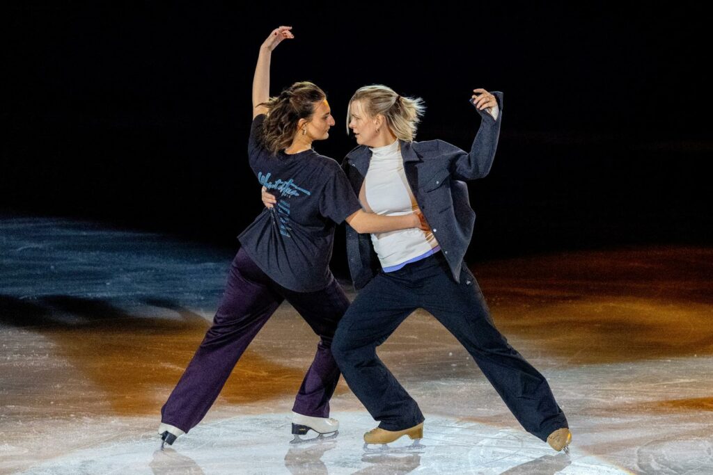 Gabriella Papadakis et Madison Hubbell veulent « briser les codes assez genrés » de la danse sur glace