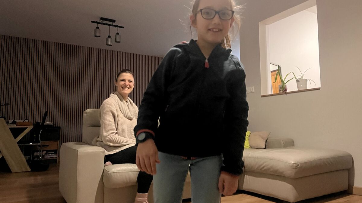 Grâce à la générosité des habitants de Yerres, Aurore, 8 ans, marche : « J’ai une énergie folle en moi »