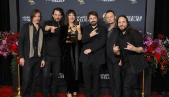 Grammy Awards : le groupe de métal français Gojira sacré pour sa prestation aux JO