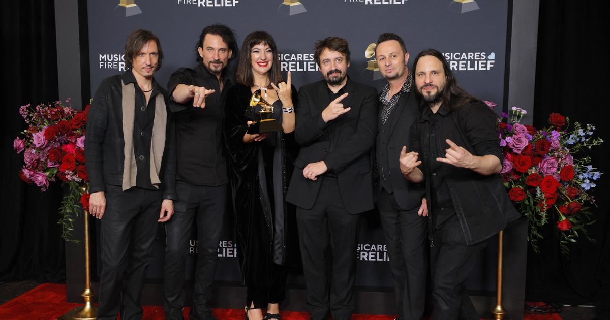 Grammy Awards : le groupe de métal français Gojira sacré pour sa prestation aux JO