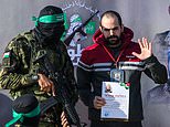 Hamas release two more Israeli hostages including father of boys, four and nine months old, who were youngest hostages and who terror group said were killed along with their mother in Israeli airstike