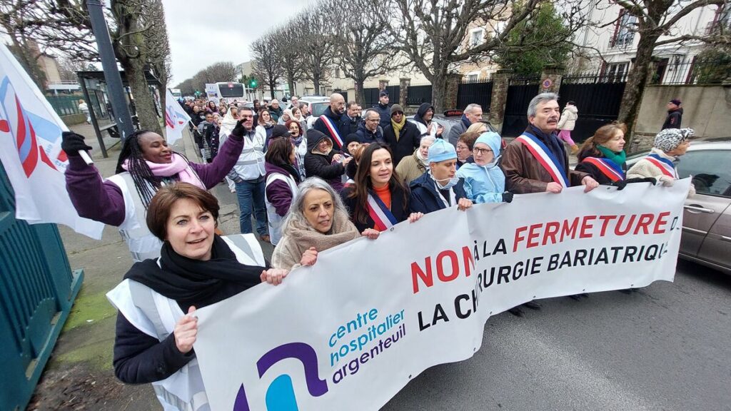 Hôpital d’Argenteuil : la mobilisation continue pour obtenir le maintien de la chirurgie de l’obésité