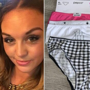 Horrified mum spots 'sexually inappropriate' hidden meaning on Poundland girls' knickers