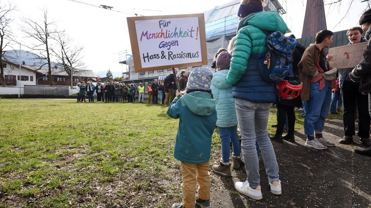 In Benediktbeuern: Mahnwache für Demokratie