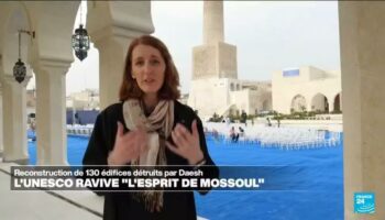 Irak : le minaret Al-Hadba de Mossoul renaît après sa destruction par l'EI