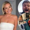 Kelsey Parker releases video of the moments she revealed her pregnancy news to family and friends including The Wanted star Jay McGuiness