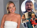 Kelsey Parker releases video of the moments she revealed her pregnancy news to family and friends including The Wanted star Jay McGuiness