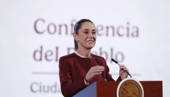 La presidenta mexicana amenaza a Google con una demanda civil por cambiar el nombre al golfo de México