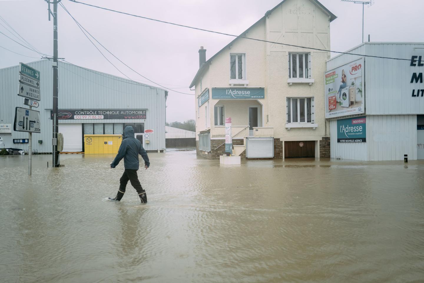 L’état de catastrophe naturelle reconnu pour 112 communes dans l’Ouest, après les crues de janvier