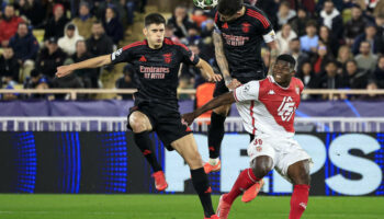 Ligue des champions : Monaco battu à domicile par Benfica en match aller des barrages