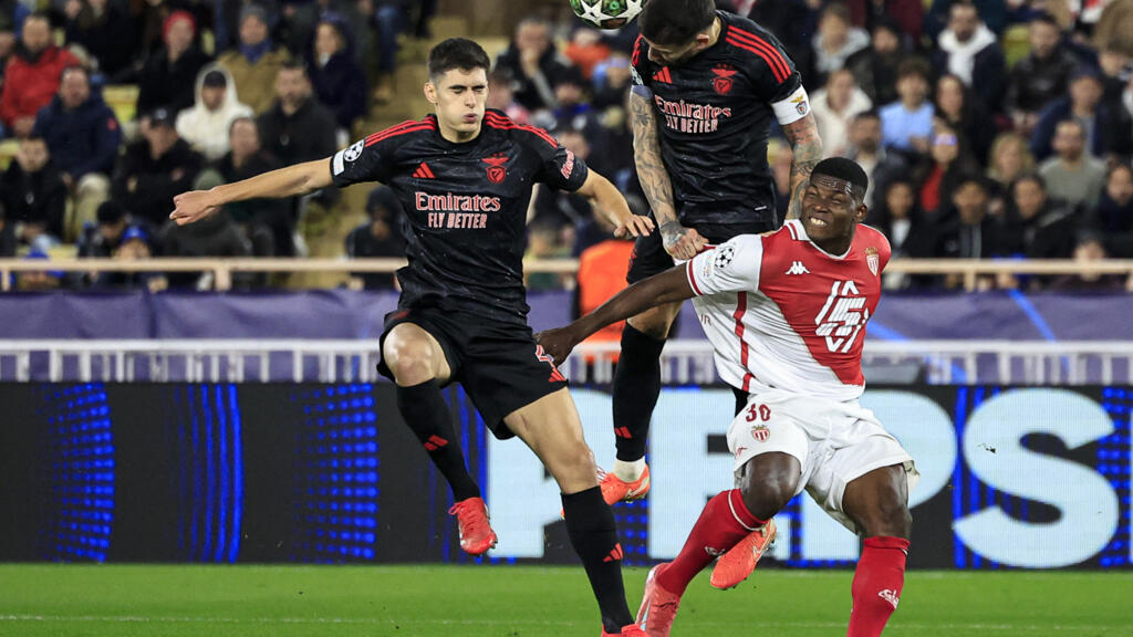 Ligue des champions : Monaco battu à domicile par Benfica en match aller des barrages