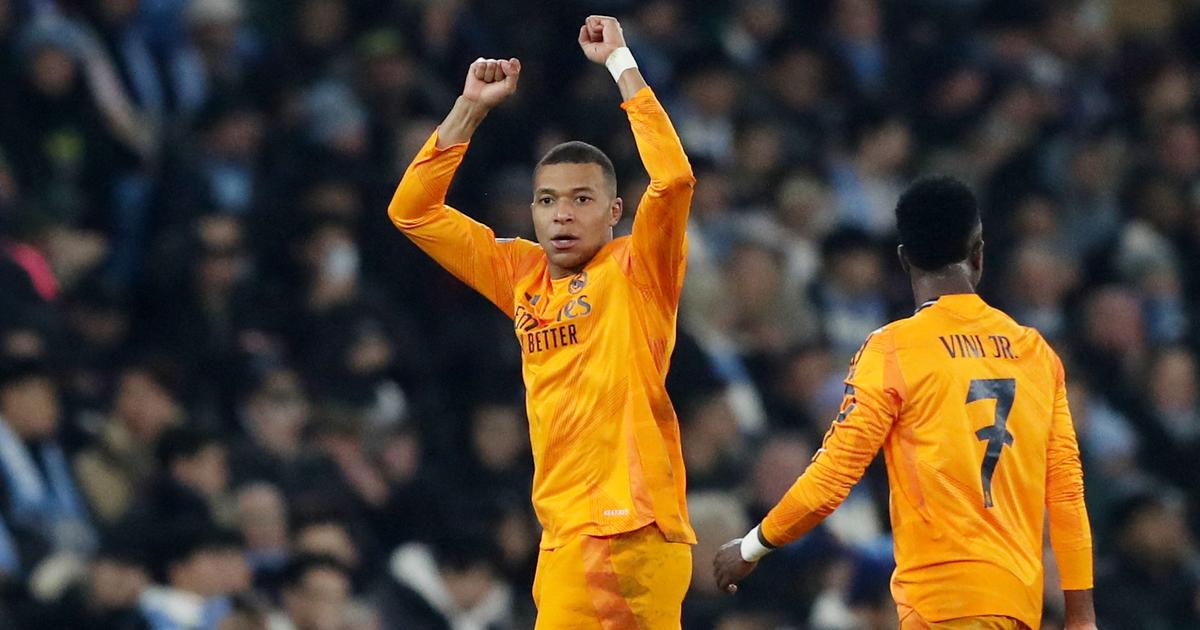 Ligue des champions : le Real Madrid crucifie Manchester City à la dernière seconde, Mbappé encore buteur