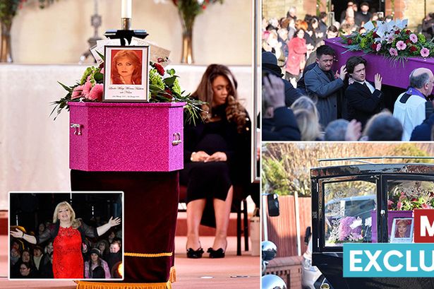 Linda Nolan's funeral: Glitterball send-off for life and soul pop legend