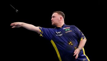 Luke Littler breezes past James Wade to reach last eight of Winmau World Masters