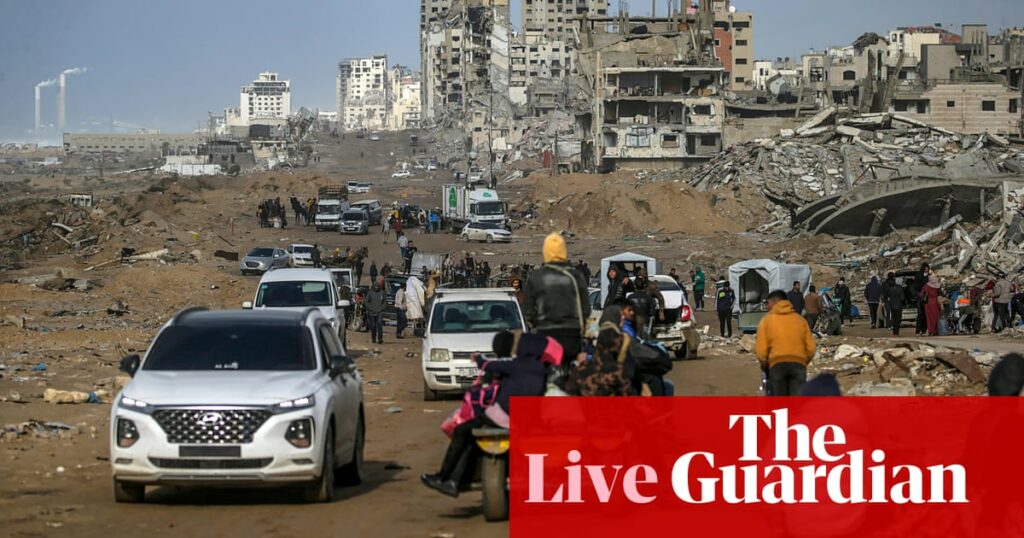 Middle East crisis live: Trump’s plan for Gaza would ‘squash’ ceasefire and ‘incite return of fighting’, Egypt says