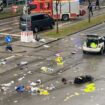 München: Auto rast in Verdi-Demo – Video zeigt Tatort