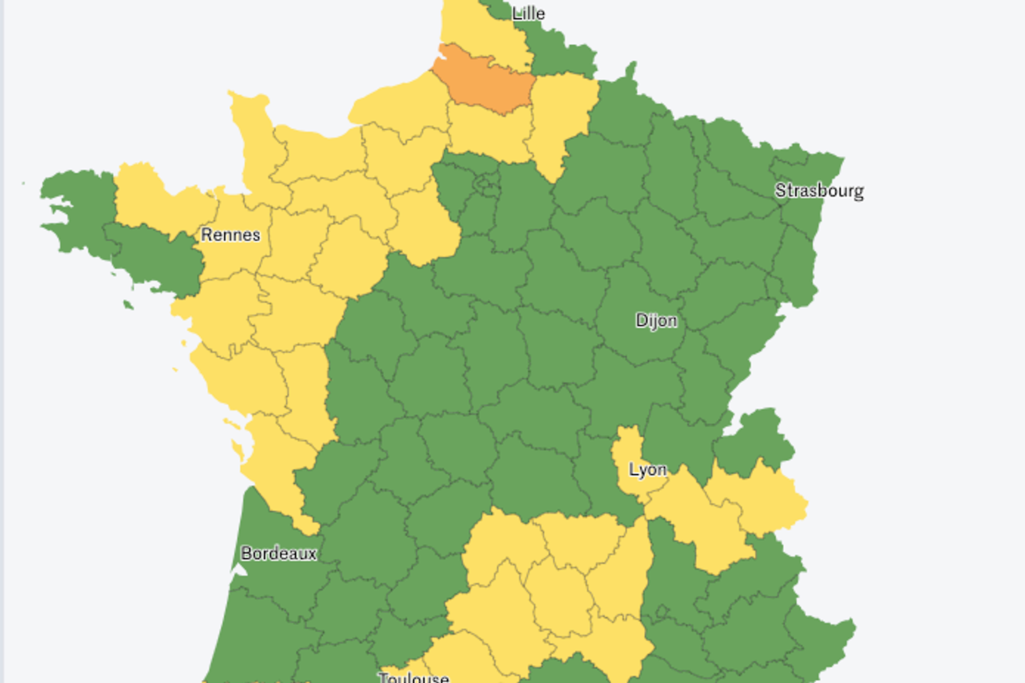 Neige et verglas : quatre départements du Massif central en vigilance orange pour la journée de samedi