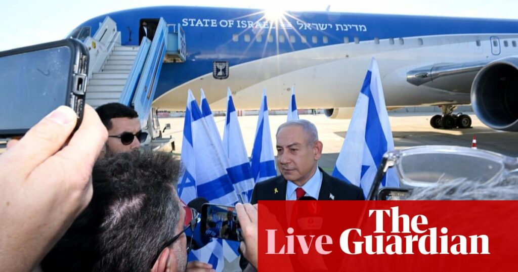 Netanyahu on US visit as Hamas says it is ready to negotiate phase two of ceasefire – Middle East crisis live