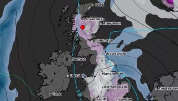 New UK snow maps reveal exact towns and cities set to to be hit this weekend