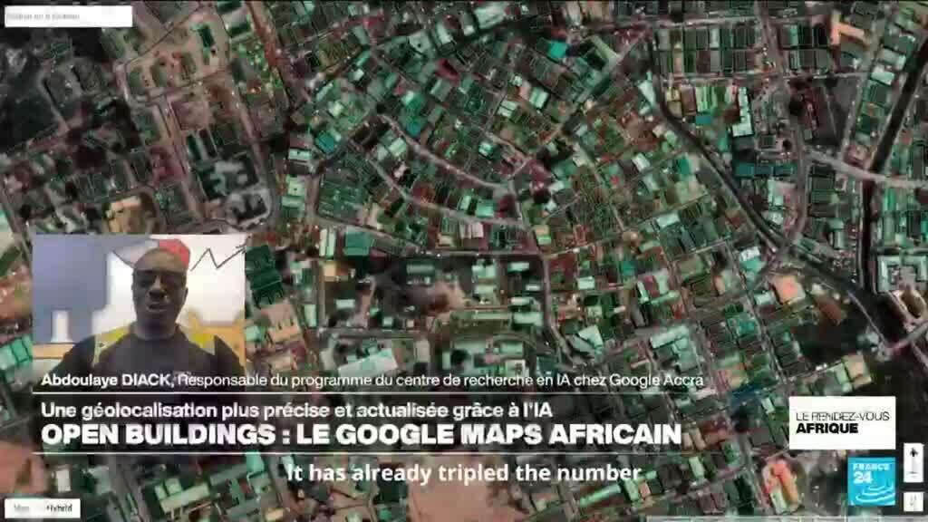 "Open Buildings" : le Google Maps africain réalisé à l'aide de l'intelligence artificielle