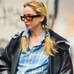 Pregnant Jennifer Lawrence looks far along in her pregnancy while in a lumberjack shirt as 'due date revealed'