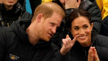 Prince Harry's playful joke with Meghan Markle at Invictus Games ceremony