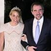 Prince Nikolaos of Greece and Chrysí Vardinogianni tie the knot after whirlwind romance - as close family and friends attend controversial royal wedding just 10 months after 'playboy' split from Princess Tatiana